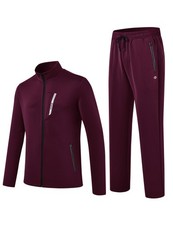 Men's Tracksuits Sweatsuits for Men Athletic Set 2 Piece Track Suits Jogging ...