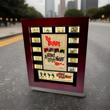 The Beatles - 1964 A Hard Day’s Night 35mm Movie Film Cell Lighted Music Box