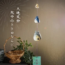 Studio Ghibli My Neighbor Totoro Wind Chime Ceramic Summer Decor Home Decor Gift