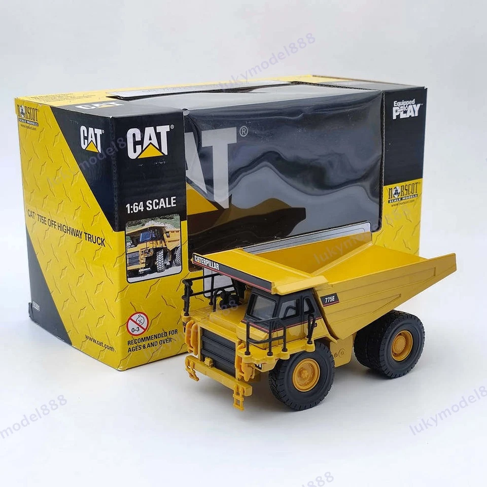 1:64 Norscot 55301 CAT Caterpillar 775E Off Highway Dump Truck Diecast Model - Image 4 of 4