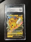 CGC 10 GEM MINT Graded Pokemon 2020 Pikachu V 043/185 SWSH Vivid Voltage