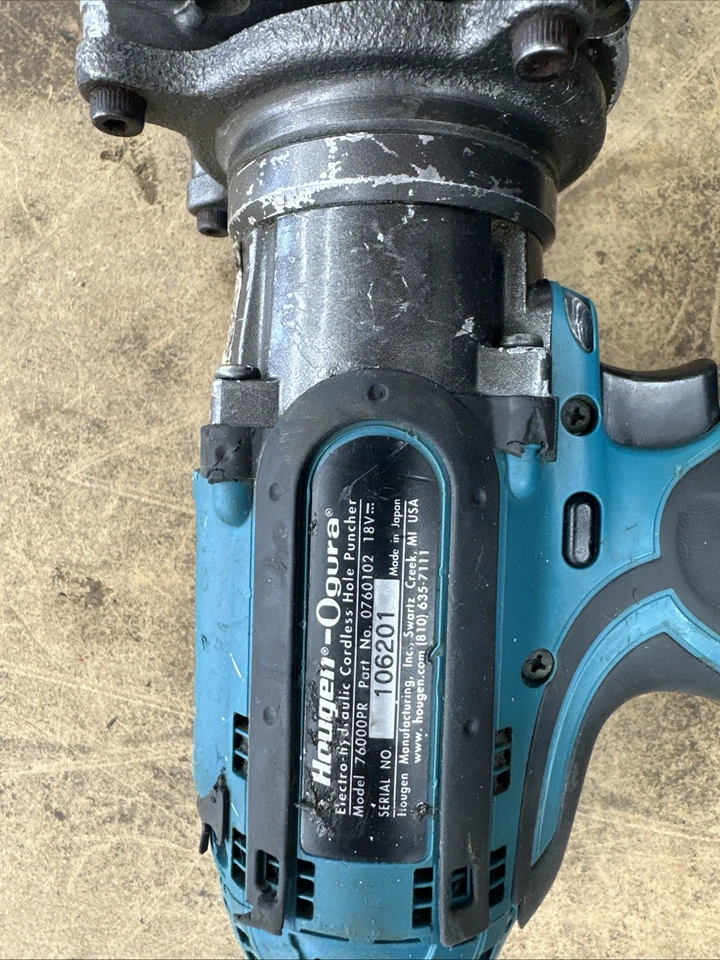 Perfurador sem fio HOUGEN 0760102 76000PR 18V - Imagem 4 de 4