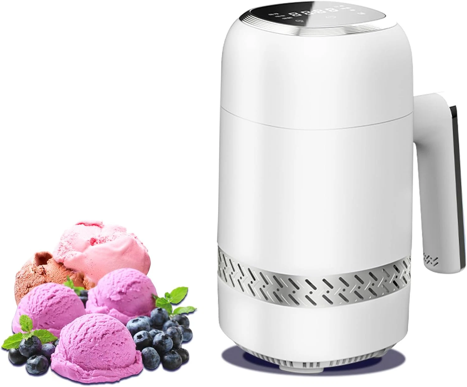 Smart Automatic Ice Cream Maker - 300ML Soft Serve & Yogurt Machine