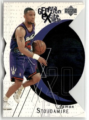 1996-97 Upper Deck Damon Stoudamire Generation Excitement #G19 Toronto Raptors