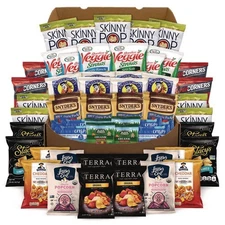 Snack Box Pros Big Healthy Snack Box, 61 Assorted Snacks/Box