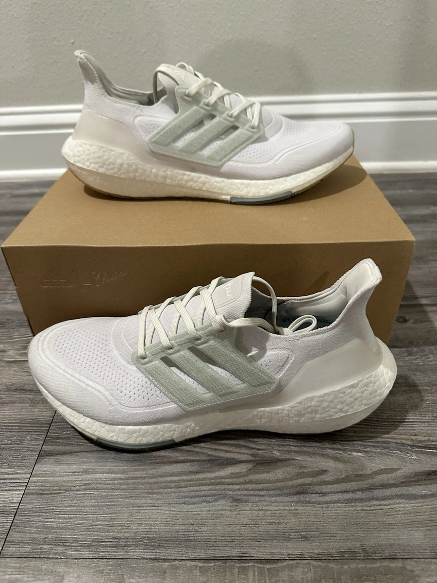 adidas gazelle silver green womens Adidas Mens Ultraboost 21 x Parley Shoes 'Non Dye' – Extra Butter main image 1