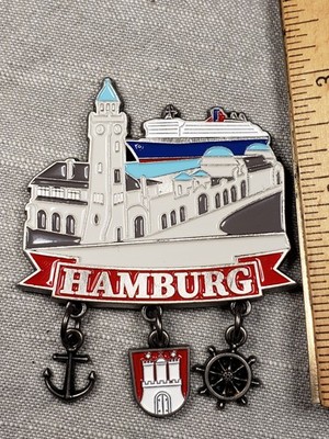 Hamburg GERMANY Refrigerator Magnet 3D Travel Souvenirs C42 EBay hamburg-germany-refrigerator-magnet-3d-travel-souvenirs-c42-ebay