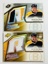 2005-06 SPx Spectrum /25 & Regular /1999 #138 Kevin Dallman Boston Bruins