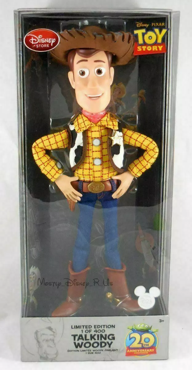 Woody Toy Story Movie Size Talking Figure by Disney Store Movie