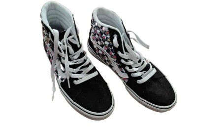 VANS  Filmore Hi   Butterfly Checkerboard High Top MISSY Size 5.5  Multi