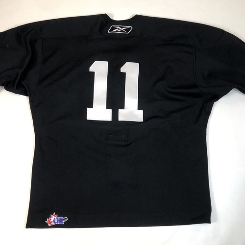 QMJHL LHJMQ Reebok Authentic Black 11 Practice Jersey Size 56 CHL Made in Canada - Picture 13 of 16