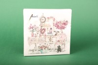 "Servietten \"Roommates\" Ambiente Papierservietten 33X33 Vintage Napkins Tischdeko"