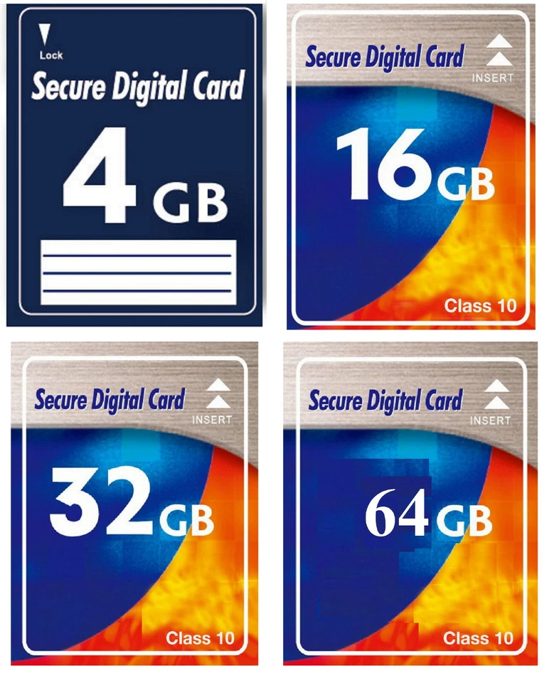 MARKENLOS 4 GB SD Karte ,16 32 GB 64 GB 128 SDXC SDHC Class 10 karte für Digital Kamera