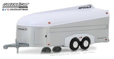 Greenlight Aerovault MKII Trailer BRE in White and Silver 30008 1/64