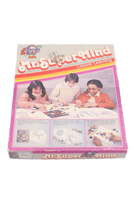 Vintage 1981 Mr Super Mind - Shape Activity Game