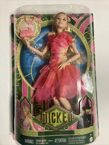 WICKED MOVIE DOLL Glinda Fashion Doll Mattel Collectible URL MISPRINT WICKED