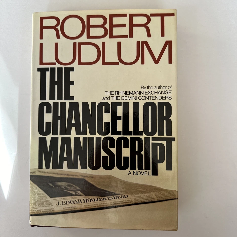 Vintage Robert Ludlum Book Lot Of Two In First Printing Foto 4 de 4