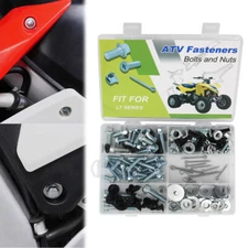 160 PCS Plastic Frame Fender Bolts Fit For Suzuki LT-Z400 QUADSPORT 2008-2016