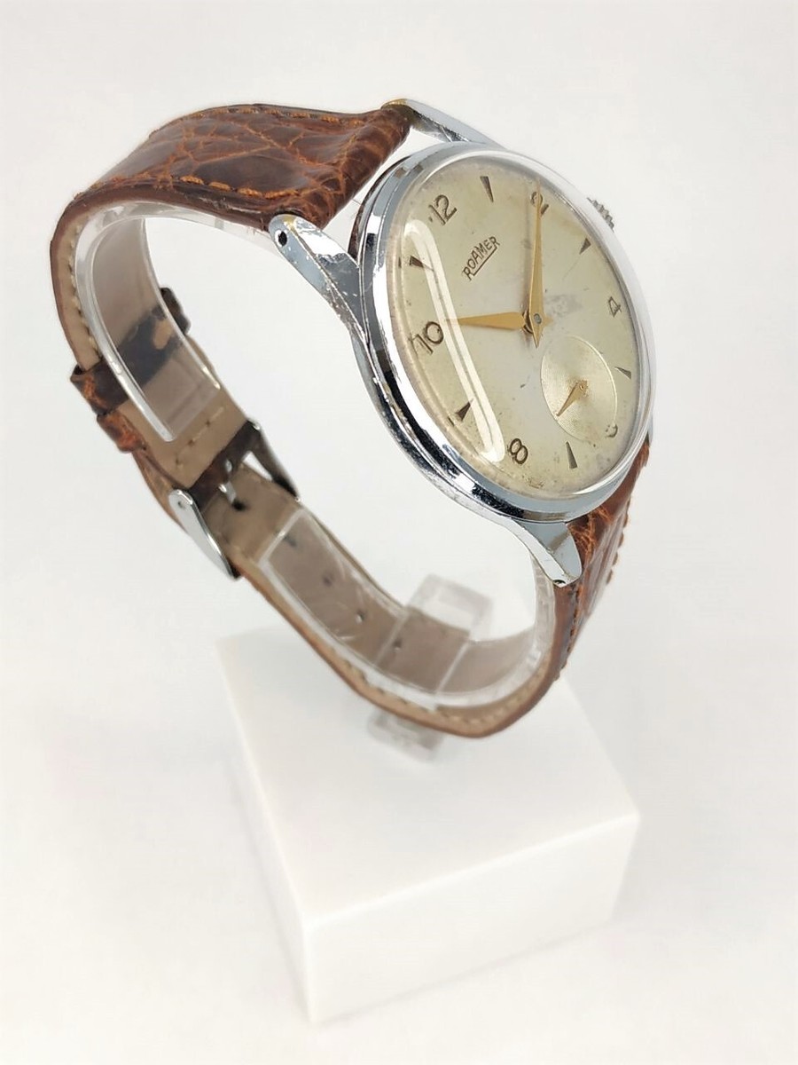 Cadran Vintage + Mouvement Roamer 468 Fonctionnel - Pour Montre Femme - Occasion Excellent état