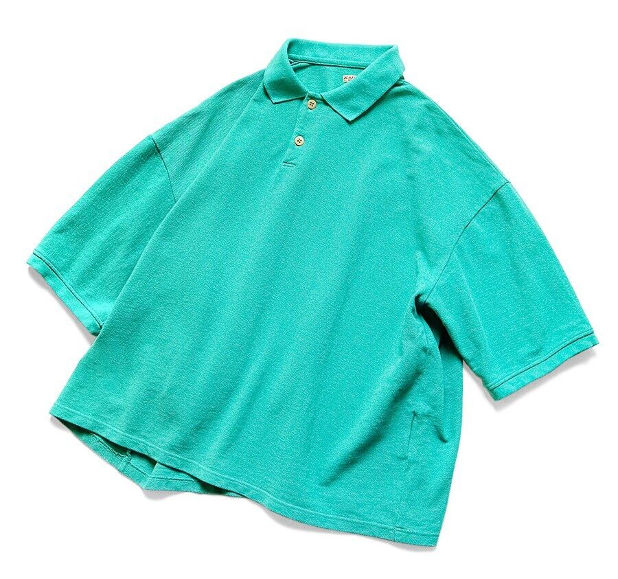 ASK availability First) KAPITAL Dry Pique Box Polo from Japan