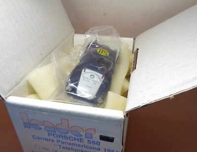Miniature BBR – Porsche 550 A N°16 – Le Mans 1954 – 1/43 – Résine/métal – Boîtier Inclus