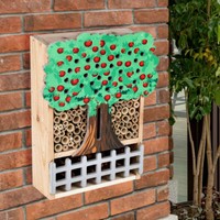 Insektenhotel AußEn Brutkasten Garten KäFer Nistkasten Holz Insektenhaus Bienen
