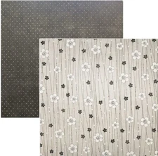 Unforgettable Kiss,  Flower DS scrapbook paper - BoBunny K007