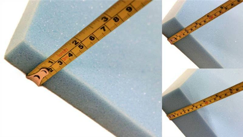 Blue Upholstery Foam Sheet – Soft Cushion Seating Pad 6ft x 2ft (72" x 24") - Image 3 of 3