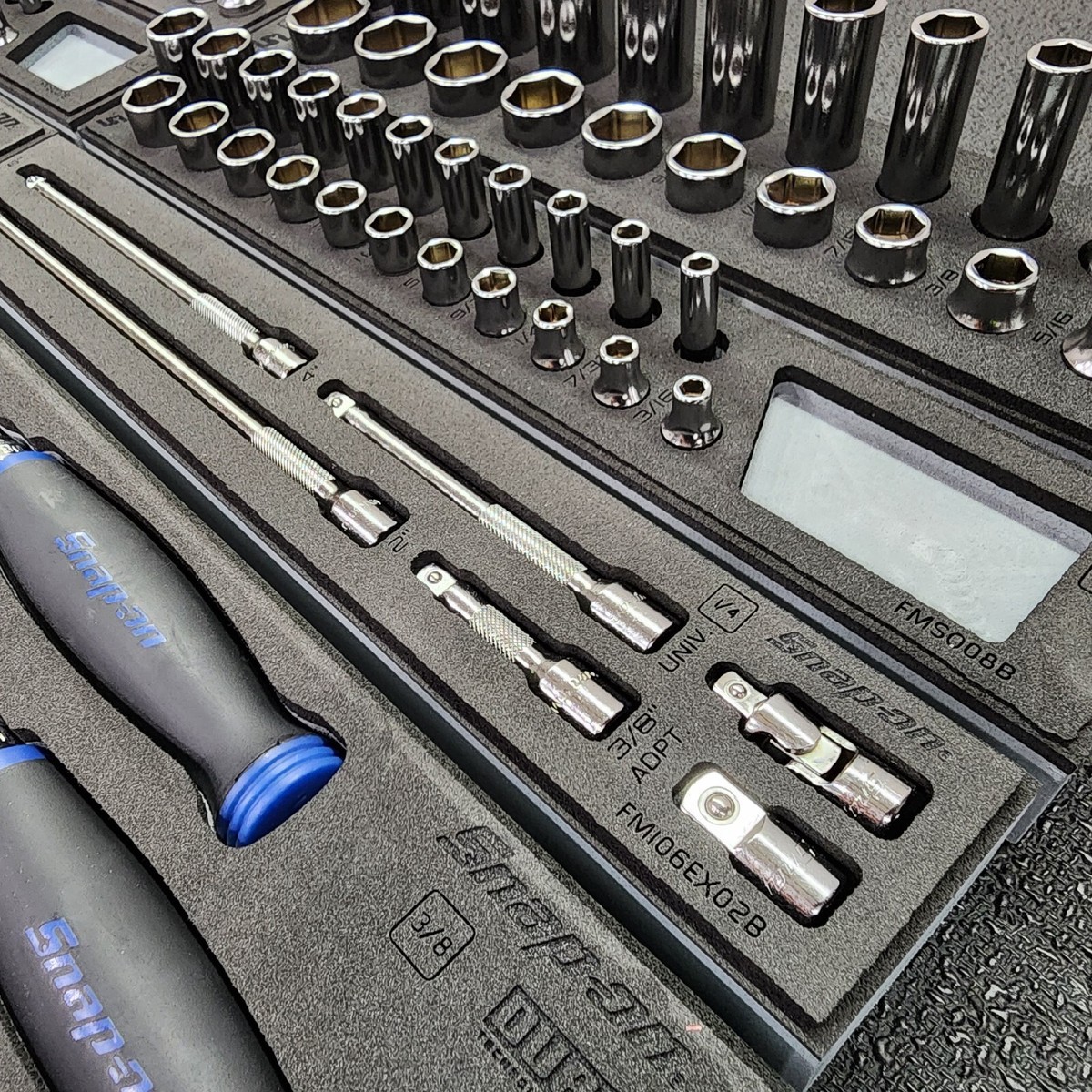 Snap-on Tools NEW POWER BLUE 106pc 1/4