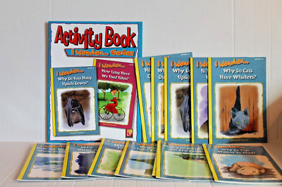Lot of 12 I Wonder  Series Level A by Tracy Hill Paperback Books + Activity Book
