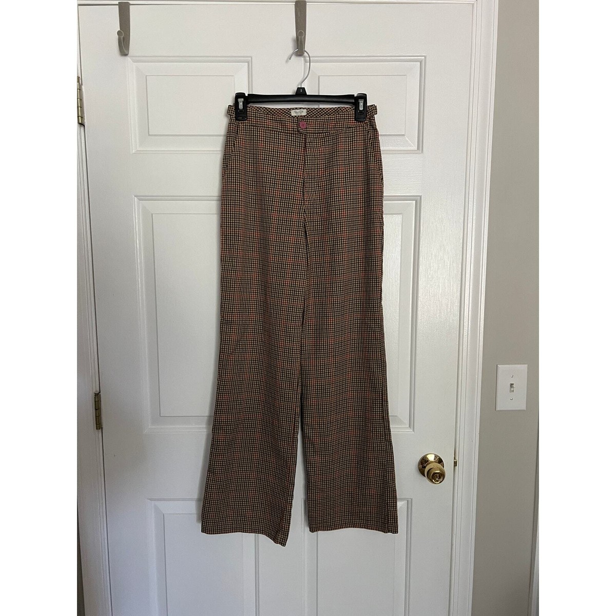 2024 Brandy Green Plaid Brandy Melville Pants Jane Pants Brandy
