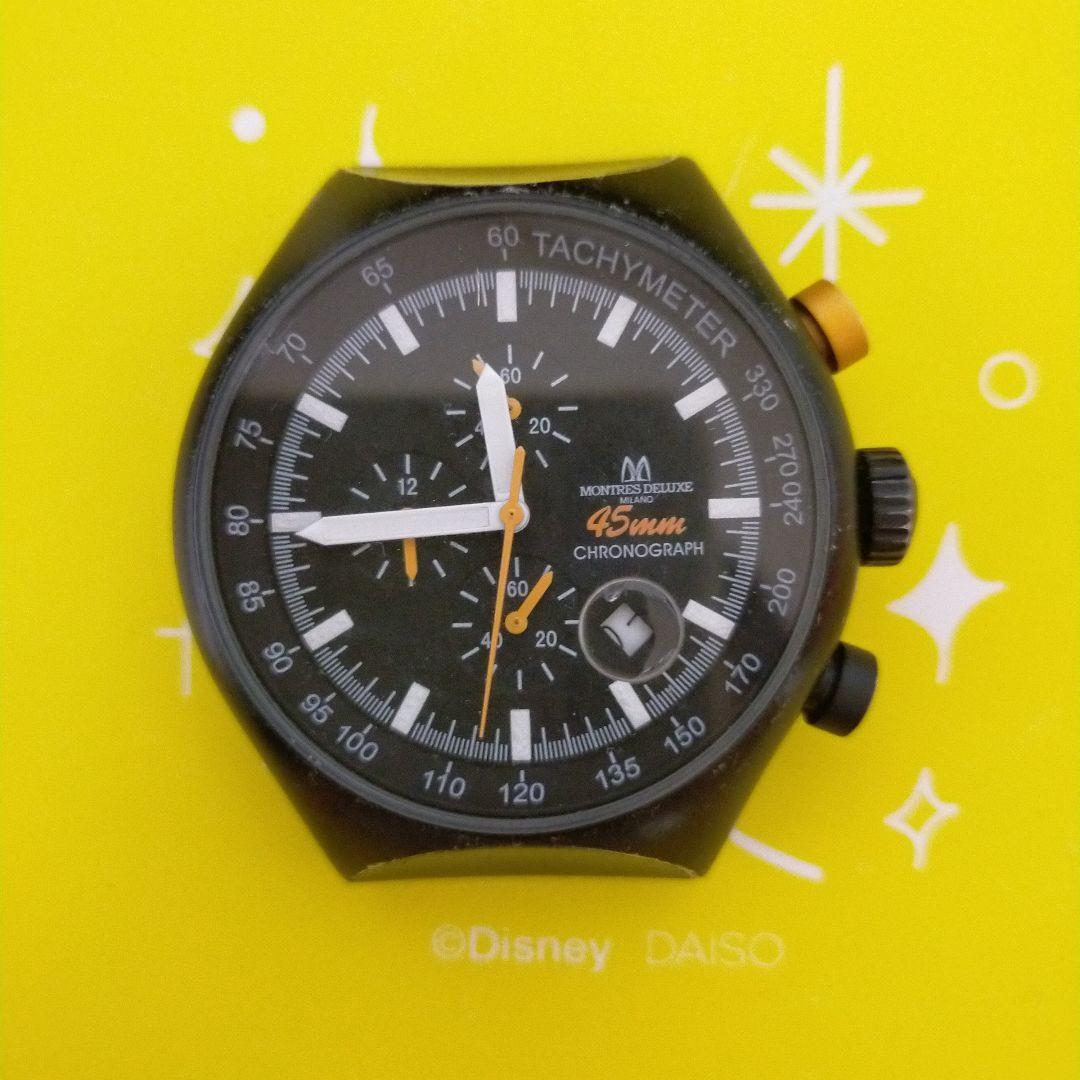 MONTRES DE LUXE MIRANO 腕時計 Men's Watch Montres Deluxe Milano 45mm Chronograph Water