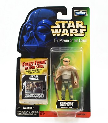 Star Wars Power of The Force Freeze Frame Orrimaarko (Prune Face) Actionfigur