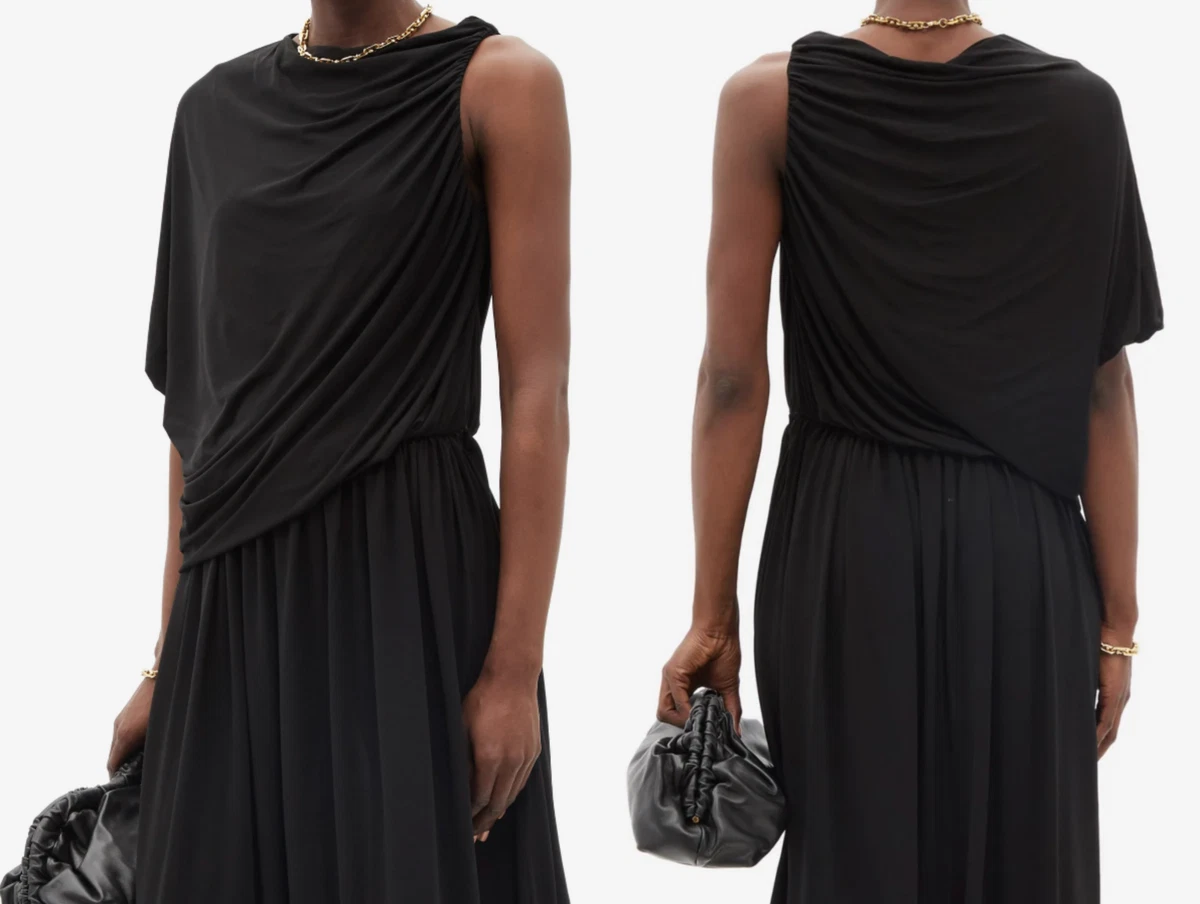 Long black dress ebay sales