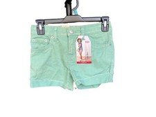 Girl's Levi's Girlfriend Shorts Size 8 Stretch Green
