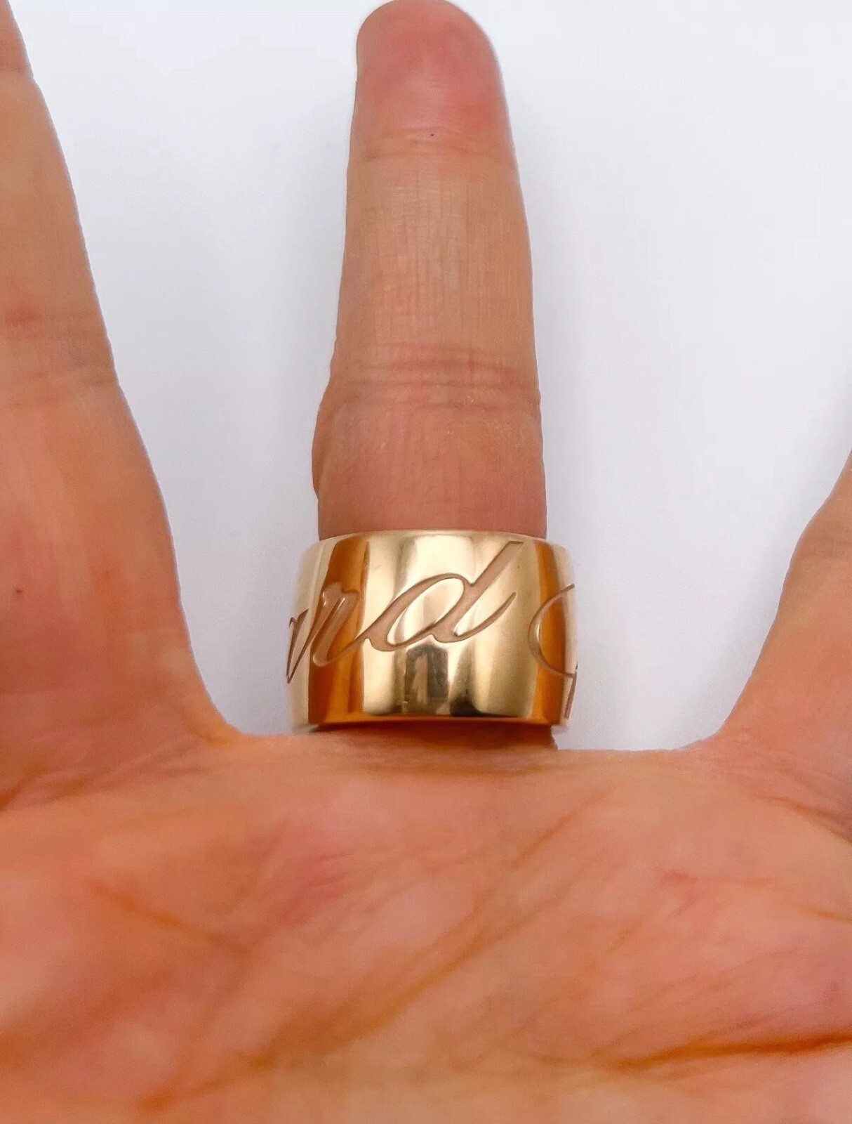 Chopard Chopardissimo Revolving Ring, 18K Solid R… - image 13