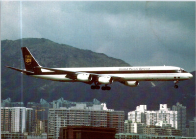 23-1-25 (380)  Aircraft / Avion - UPS DC8-73F