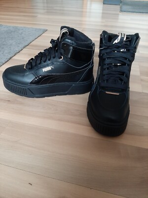 Puma Damen Sneaker High Gr. 36 schwarz w. neu