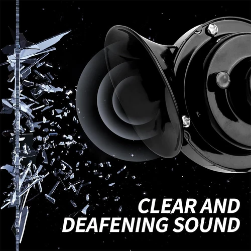 2x 300DB 12V Tornillos Eléctricos Sonido Bocina Bocina de Aire Bocina Sonida Coche Fanfarria Camión - Imagen 11 de 13
