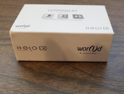 Helo LX Wor(l)d Germanium Stones Set Ge32 99.9% pure NEW IN BOX | eBay