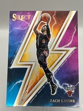 2023-24 Panini Select Basketball Thunder Lane Insert Card #2  Zach LaVine