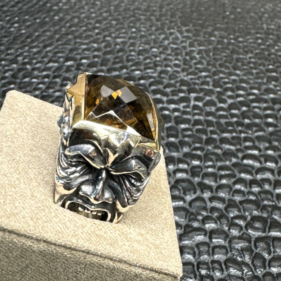 Stephen Webster Cerveza Cuarzo, Anillo Granate Talla 10 Foto 2 de 4