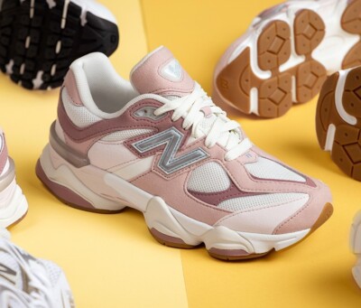 New Balance 9060 Rose Pink Wide GC9060FR GS & Women's Size New