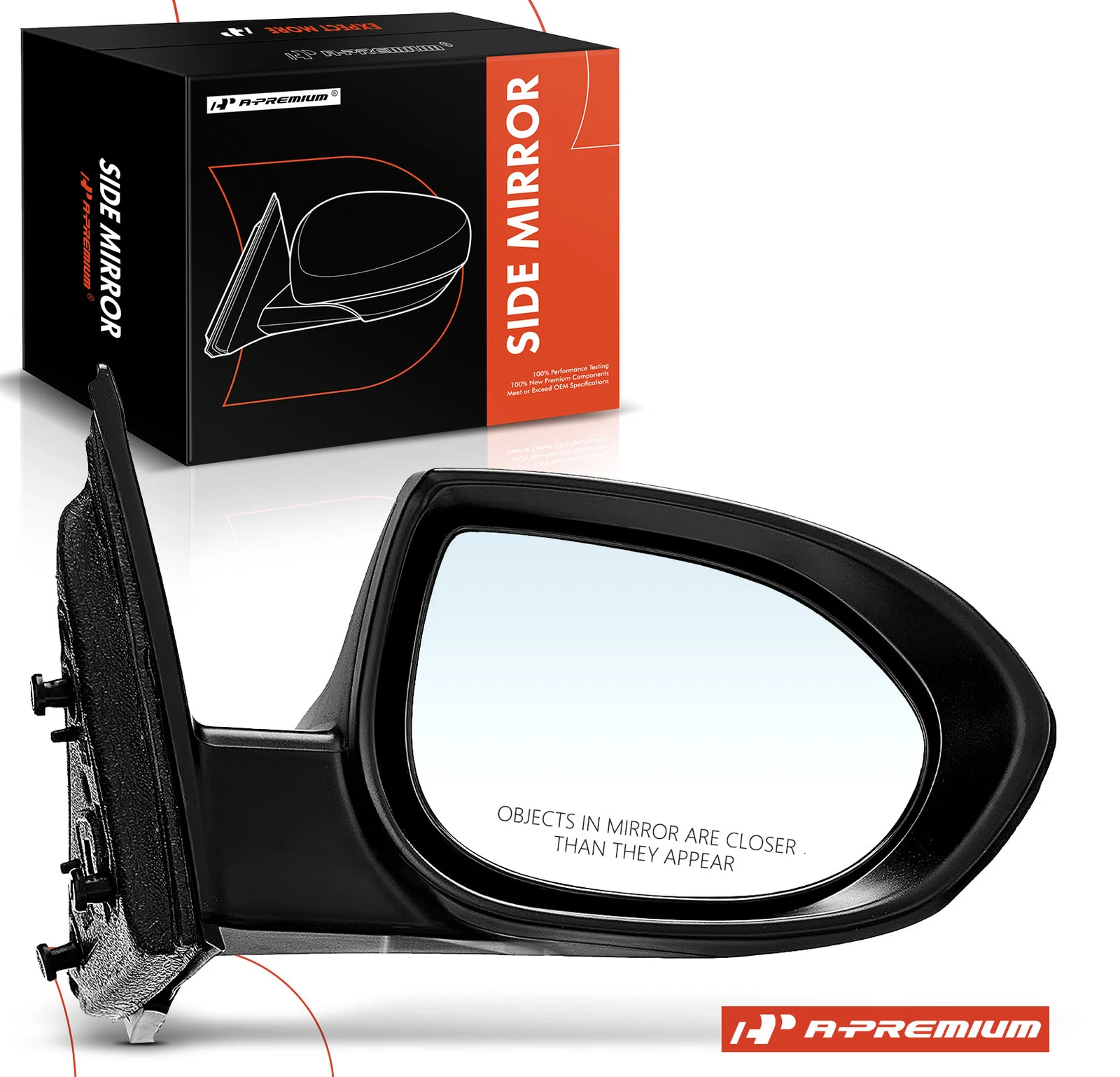 A-Premium Passenger Power Glass Adjust Side Mirror for Mazda 6 09-13 2.5L 3.7L