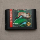 Vintage TMNT Teenage Mutant Ninja Turtles Tournament Fighters Sega Genesis Game