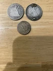 1876 & 1854 Seated liberty quarters, 1859 IH