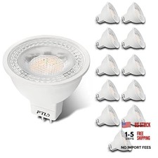 12-Pack MR16 LED Bulb 5000K GU5.3 12V 50W Halogen Equivalent 5W Daylight White