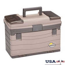 Four Drawer Fishing Tackle Box Organizer W/ DuraView Lids  Locking Latch New