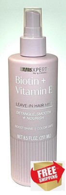 Biotin + Vitamin E Leave-in Hair Mist Detangle & Smooth, Boost Shine Color Safe