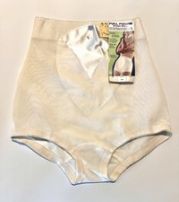 Vintage Full Figure Girdle Brief 1X, High Waist Control Lingerie Panties-NWT